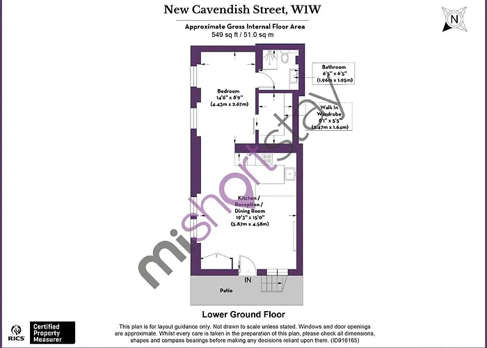 The Residence Fitzrovia - Private One Bedroom Apartment With Own Entrance